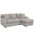 Фото #2 товара CLOSEOUT! Loranna 2-Pc. Fabric Sectional with Chaise, Created for Macy's