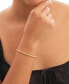 ფოტო #2 პროდუქტის Women's Beaded Slider Bracelet
