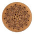 Фото #3 товара Пуф Gift Decor Mandala Коричневый MDF Cork (34 x 39 x 34 cm)