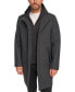 Фото #6 товара Men's Removable Hood Button Car Coat