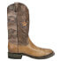 Фото #2 товара Corral Boots Star Inlay & Embroidery Square Toe Cowboy Mens Brown Casual Boots
