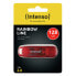 Фото #7 товара Intenso Rainbow Line - 128 GB - USB Type-A - 2.0 - 28 MB/s - Cap - Red - Transparent