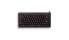 Cherry Slim Line Compact-Keyboard G84-4100 - Keyboard - 86 keys QWERTY - Black