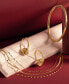 Love Knot Drop Earrings in 14k Gold