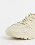 Public Desire Unorthodox chunky trainers in beige