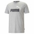 Men’s Short Sleeve T-Shirt Puma ESS 2 COL LOGO 586759 04 Grey