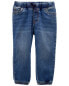 Фото #2 товара Toddler Elastic Waist Denim Joggers 3T