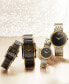 ფოტო #8 პროდუქტის Women's Swiss Integral Diamond Accent Black Ceramic & Gold-Tone Stainless Steel Bracelet Watch 23x33mm R20845712