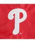 ფოტო #2 პროდუქტის Men's Red Philadelphia Phillies Coach's Raglan Full-Snap Windbreaker Jacket