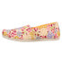 Фото #3 товара TOMS Alpargata Repreve Flower Slip On Womens Multi, Pink Flats Casual 10018787T