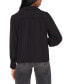 ფოტო #2 პროდუქტის Women's Shirred Long-Sleeve Button-Cuff Blouse