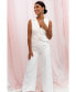 ფოტო #2 პროდუქტის Women's Sienna Belted Jumpsuit