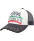ფოტო #1 პროდუქტის Women's White, Charcoal Pitstop Trucker Snapback Hat