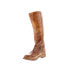 Фото #4 товара Bed Stu Glaye F315401 Womens Brown Leather Zipper Mid Calf Boots 6
