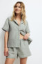 Фото #1 товара Linen-blend Pajamas