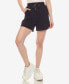 Фото #5 товара Women's Super Soft Drawstring Waistband Sweat Shorts