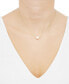 ფოტო #2 პროდუქტის Cultured Freshwater Pearl (8mm) Solitaire 18" Pendant Necklace, Created for Macy's