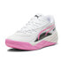 Фото #3 товара Puma All Pro Nitro Basketball Mens White Sneakers Athletic Shoes 30968901