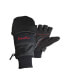 ფოტო #3 პროდუქტის Men's Fleece Lined Fiberfill Insulated Softshell Convertible Mitten Gloves
