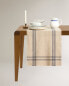 Фото #4 товара Checked linen table runner