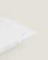 Подушка с текстурой ZARAHOME Textured Cushion Cover Белый, 50 x 50 см - фото #7