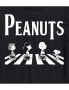 Hybrid Apparel Peanuts Crossing Road Mens Short Sleeve Tee