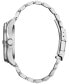 ფოტო #2 პროდუქტის Eco-Drive Men's Corso Classic Stainless Steel Bracelet Watch 42mm