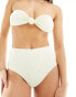 Фото #2 товара Ripcurl dreams high waist bikini bottom in white