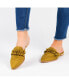 ფოტო #6 პროდუქტის Women's Kessie Ruffle Pointed Toe Slip On Mules