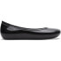 CROCS Brooklyn High Shine Flat Ballet Pumps