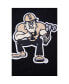 Фото #5 товара Men's Black Purdue Boilermakers Classic Stacked Logo T-shirt