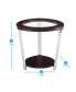 Фото #4 товара Steve Silver Duncan 23" Round Mixed Media End Table