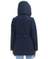 ფოტო #5 პროდუქტის Women's Hooded Quilted Coat