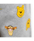 Фото #5 товара Toddler Boys Winnie the Pooh Mickey Mouse Tigger Pullover T-Shirt and French Terry Shorts Outfit Set to