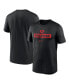 Фото #1 товара Nike Men's Black Georgia Bulldogs 2024 Sideline Legend Performance T-Shirt