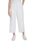 ფოტო #1 პროდუქტის Women's Cropped Wide Leg Pants