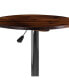 Фото #6 товара 23.5'' Round Adjustable Height Wood Table (Adjustable Range 26.25'' - 35.5'')