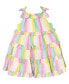ფოტო #2 პროდუქტის Baby Girl Striped Dress with Lurex