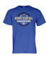Фото #3 товара Men's Royal Middle Tennessee State Blue Raiders 2023 C-USA Women's Basketball Conference Tournament Champions Locker Room T-shirt