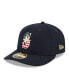 ფოტო #2 პროდუქტის Men's Navy Seattle Mariners 2023 Fourth of July Low Profile 59FIFTY Fitted Hat