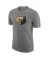 Фото #2 товара Men's Charcoal Memphis Grizzlies 2023/24 City Edition Essential Warmup T-shirt