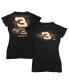 Фото #1 товара Women's Black Richard Childress Racing Goodwrench T-shirt