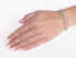 Silver bracelet with genuine aquamarine Bern INS1015BAQ