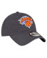 Men's Charcoal New York Knicks Team 2.0 9TWENTY Adjustable Hat