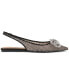 ფოტო #3 პროდუქტის Women's Misiya Embellished Pointed-Toe Slingback Flats, Created for Macy's