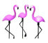 Фото #1 товара Gartenfigur Design Solarstecker Flamingo
