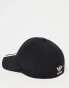 adidas Originals trefoil cap in black and white