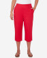Фото #1 товара Women's All American Twill Capri with Pockets Pants