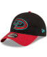 Фото #1 товара Men's Black, Red Arizona Diamondbacks Road Replica Core Classic 9TWENTY Adjustable Hat
