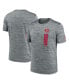 Фото #1 товара Men's Gray San Francisco 49ers 2024 Sideline Velocity Performance T-Shirt